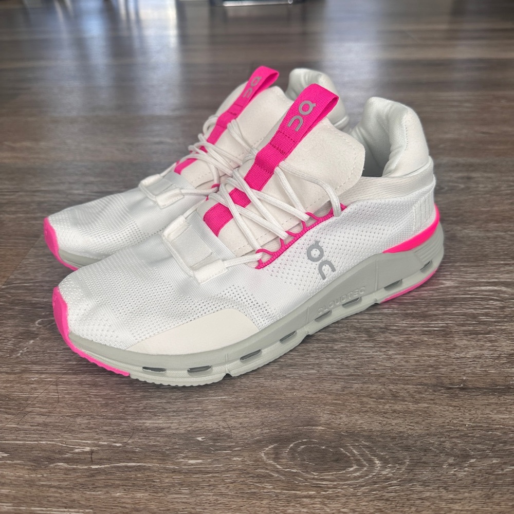 On Running Cloudnova Pink Sneakers